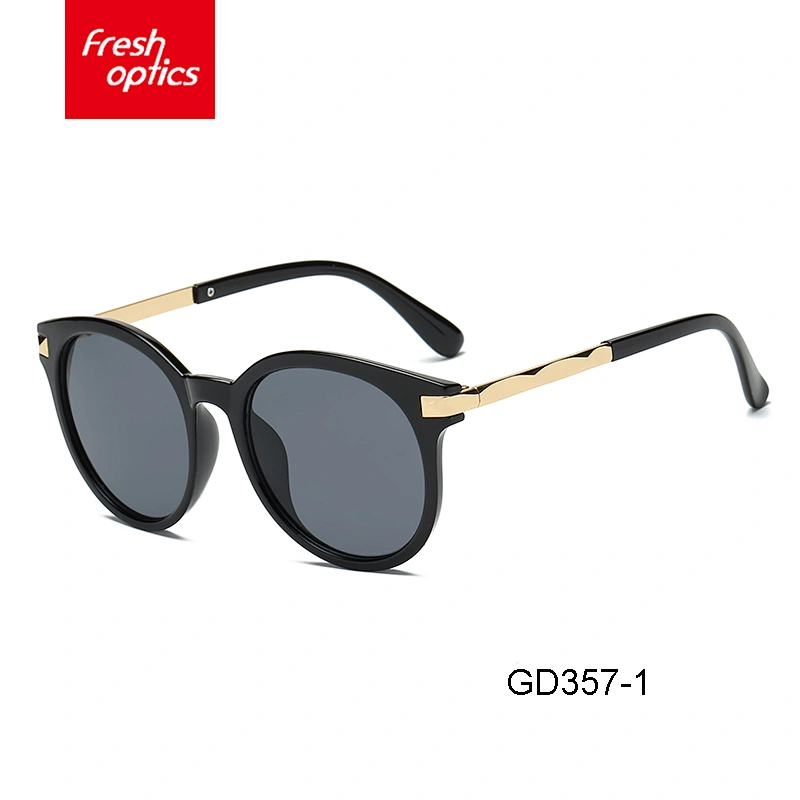 GD357 Fashionable professional round bifocal sun reading glasses