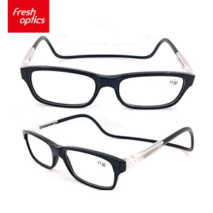 Top sale special 360 degree rotating pc frame reading glasses bright red glasses frames