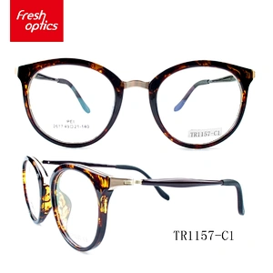 TR1157 Metal Bridge Round Optical Eyewear,TR90 Optical Frames