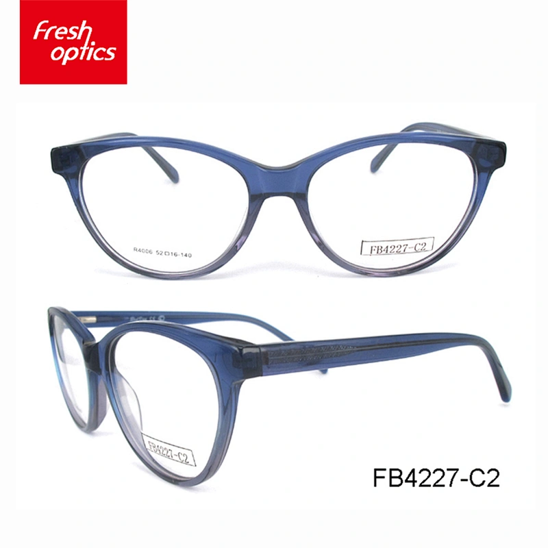 FB4227 Hot sell acetate frames PC lens fashion eyeglasses