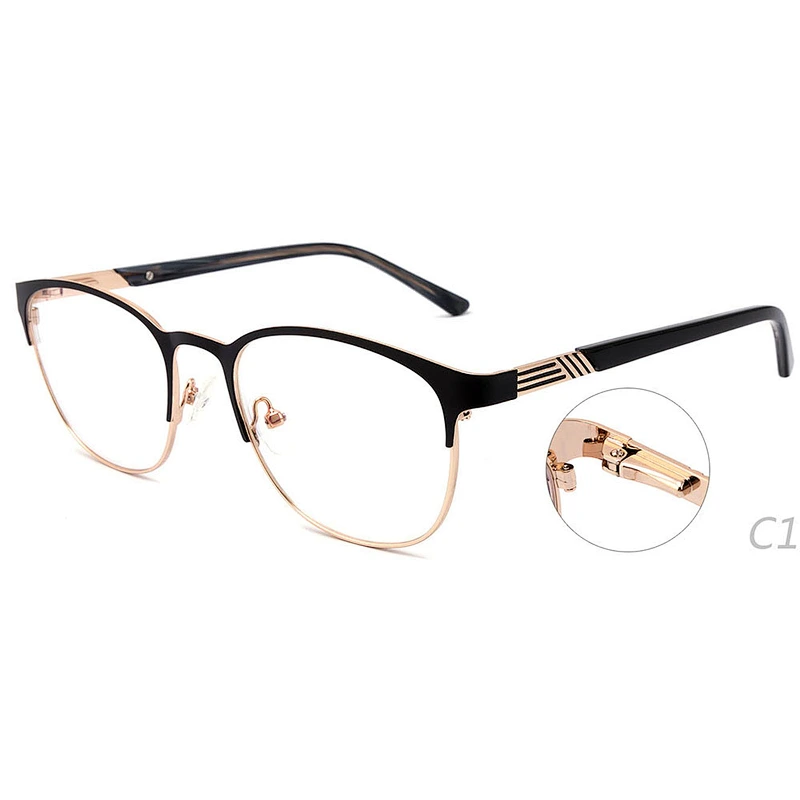 Hot sale factory stainless optical frames ready stock