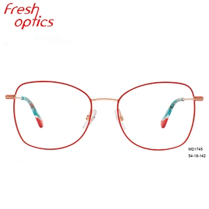 Good quality fashion OEM eyeglasses eyewear diamond optical frames glasses for women