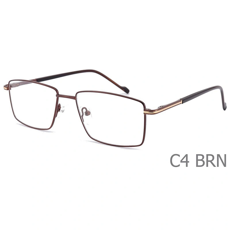 2019 fashion custom best online retailer metal optical eyeglasses frame for men
