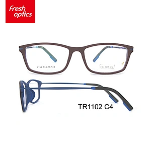 TR1102 new popular fashionable design branded titanium glasses frames