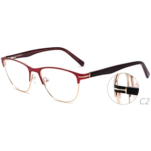 New design Wenzhou metal optical eyeglasses frames women
