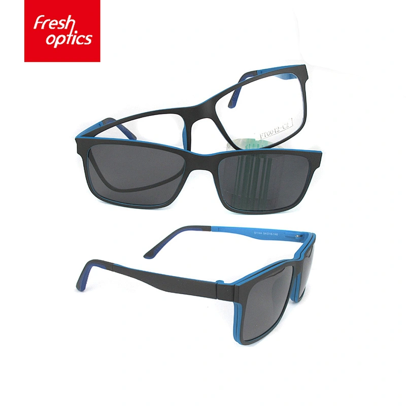 FT0042 Men Fashion Ultem Clip On Sunglasses