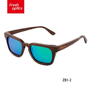 ZB1 Polarized bamboo wood style eyes polarized wood sunglasses