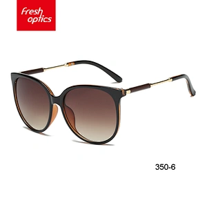 GD350 Wholesale Cheap Personality Large Size design your own trendy plastic Sunglass women