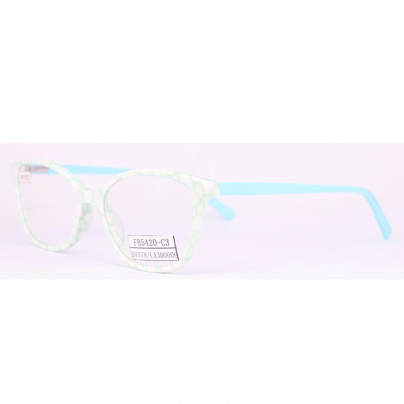 FB5420 Fashion design optical eyewear frame hot sell eyeglasses acetate frame optics eye wear