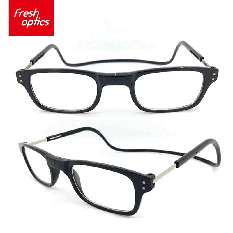 Top sale special 360 degree rotating pc frame reading glasses bright red glasses frames