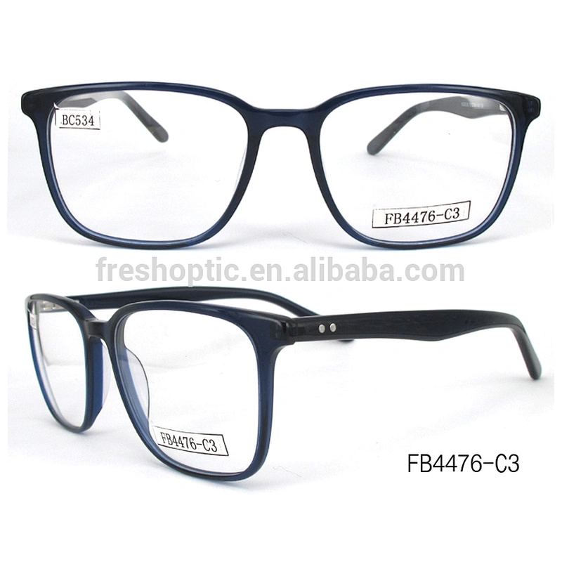 FB4476 classic style reading glass cheap price acetate optical frame eyewear frame for man