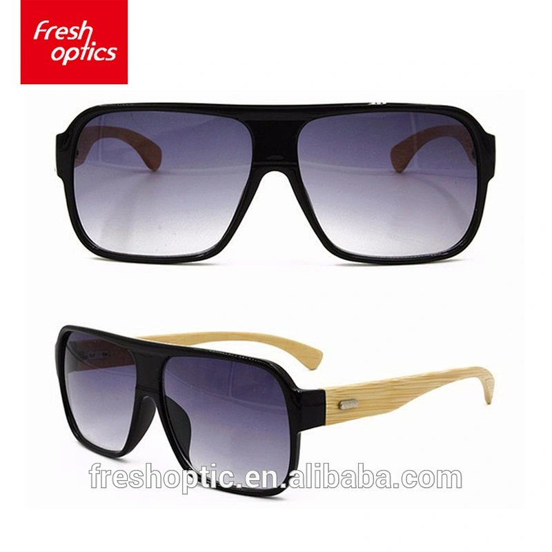 A017 High quality wholesale new style wooden fake sunglasses