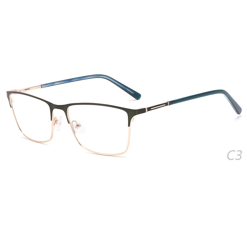 AM2011 China wholesale optical eyeglasses frame latest ladies office wear designs metal optical frames Ready stocks
