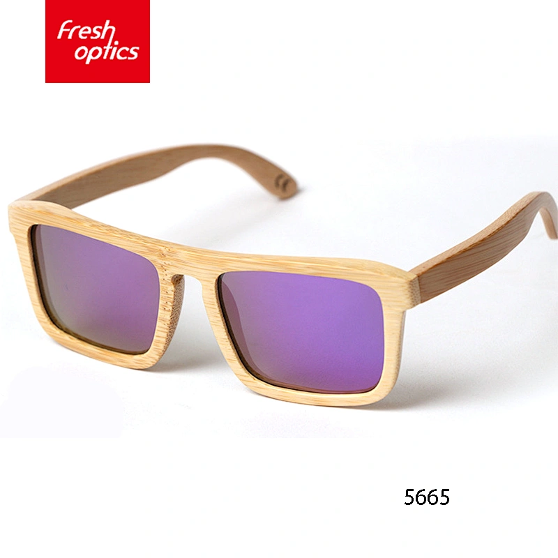 JK5665 Wholesale in china antifouling bamboo sunglasses thailand wooden sunglasses