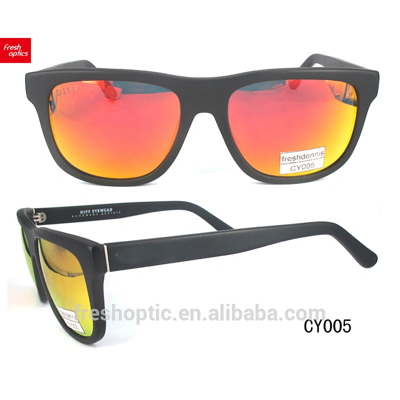 Treval sunglasses colorful acetate hand make polarized sunglasses
