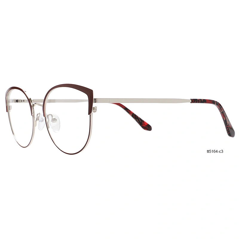 New designer women cat eye slim spectacles optical frames glasses
