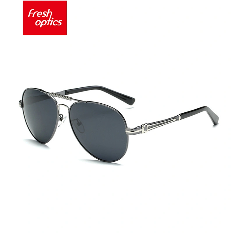 GD2659 Wood and Bamboo Custom Logo Sunglasses, Dark Black Sun Glasses