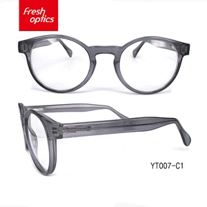 YT007 Fashion newest japanese eyewear brands prescription glasses eyeglass frame factory