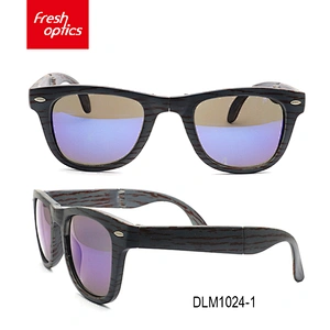 DLM1024 Cheap custom fashion hologram sunglasses folding sunglasses ray band sunglasses