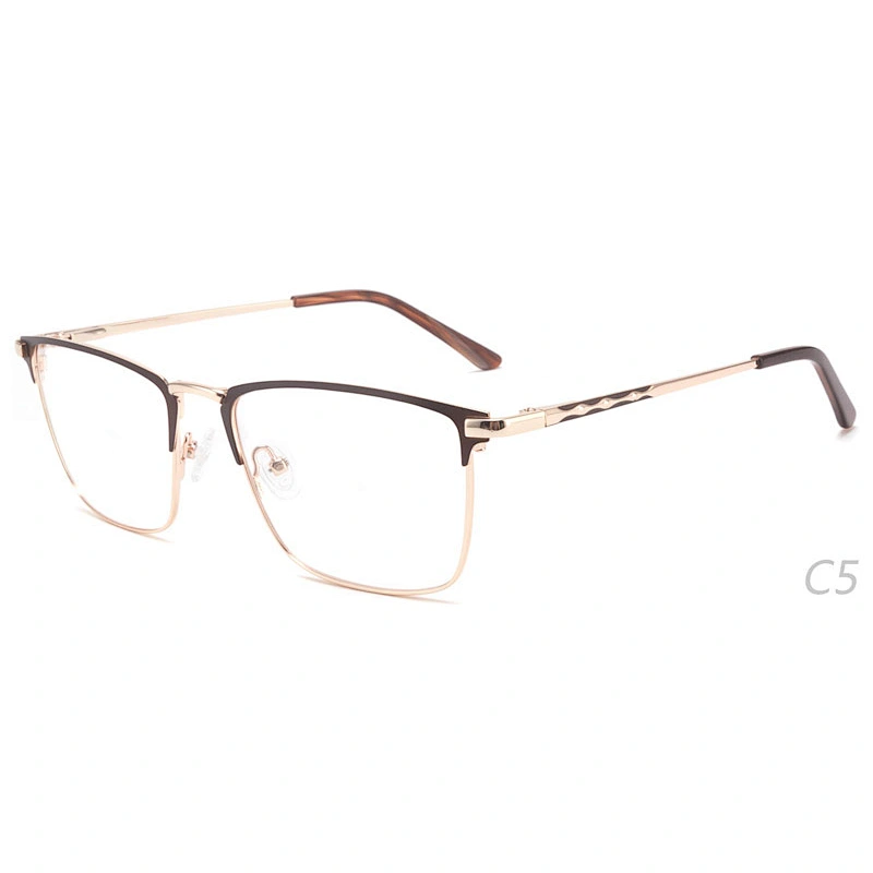 AM2005 Hot sale fashion metal stainless steel glasses optical frame eyeglasses Ready stocks