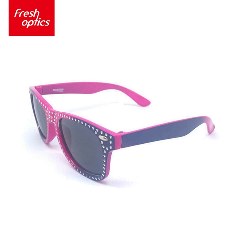 Newest pink summer kids sun glasses for wholesale