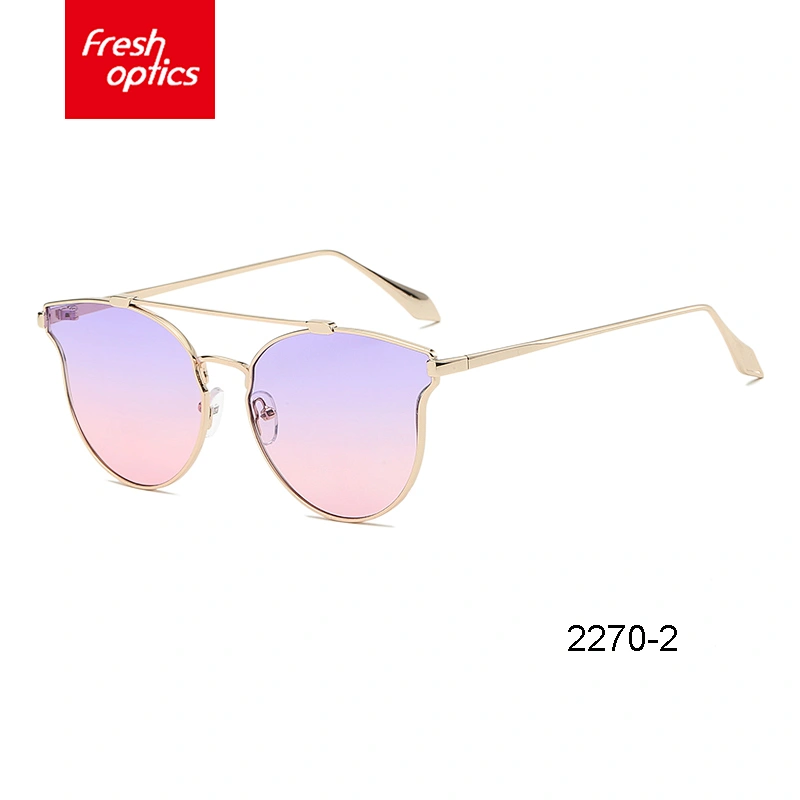 GD2270 Wholesale customized promotional adult sunglasses kiss eyewear retro