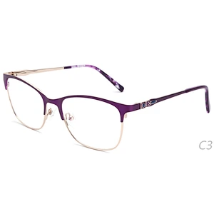 Female low MOQ metal optical frames eyeglasses ready stock