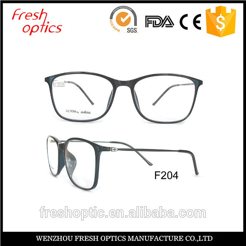 2016 fashion ultem optical frame men with new design and lowest price