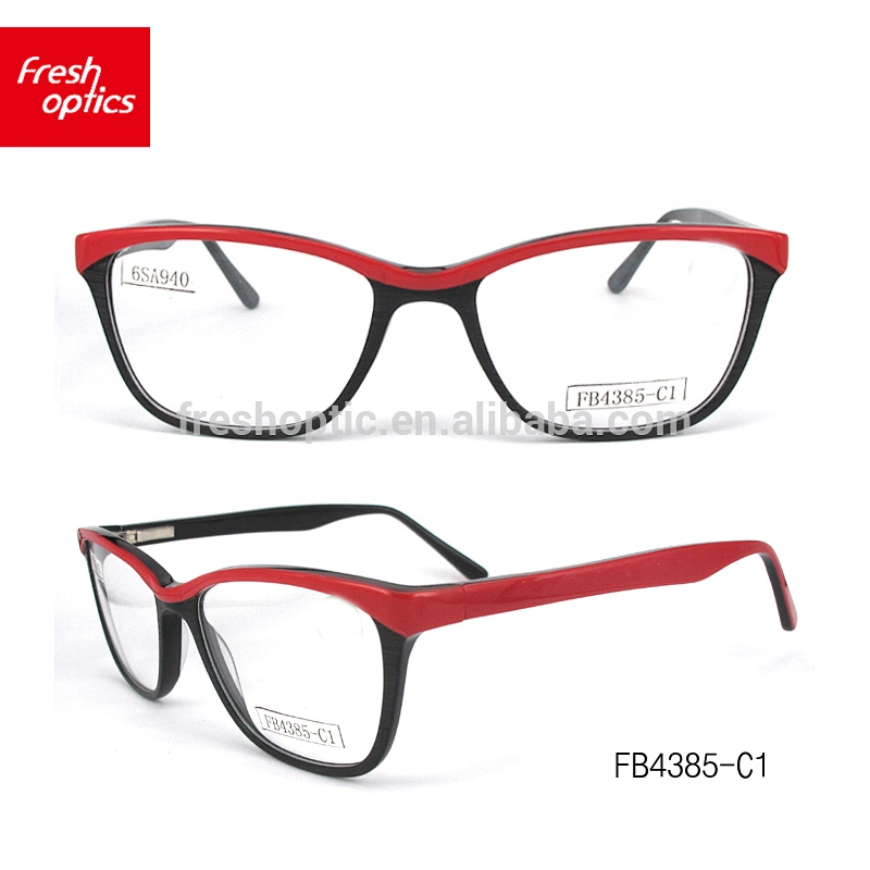 FB4385 hot sell acetate spectacle frames fashion custom made eyeglass frames