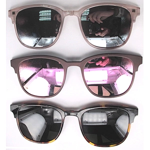 FT0136 2018 fashion clip on sunglasses mix metal and tr90 frame high quality china wholesale
