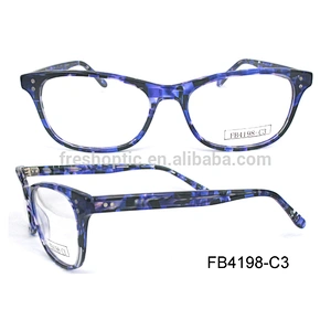 FB4198 Trending hot products prescription acetate material glasses frames manufacturer