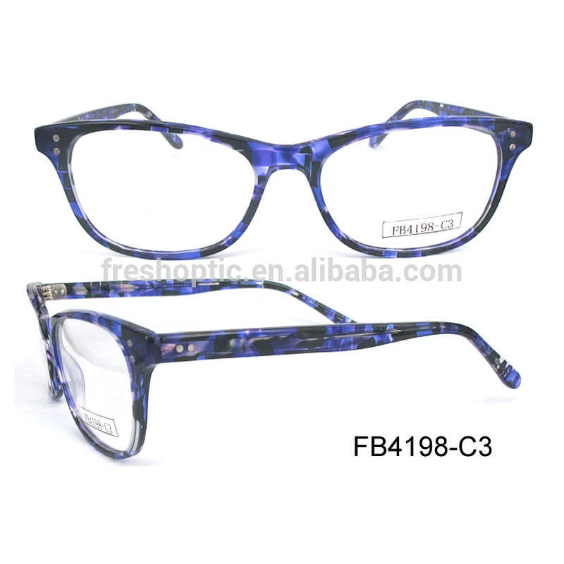 FB4198 Trending hot products prescription acetate material glasses frames manufacturer