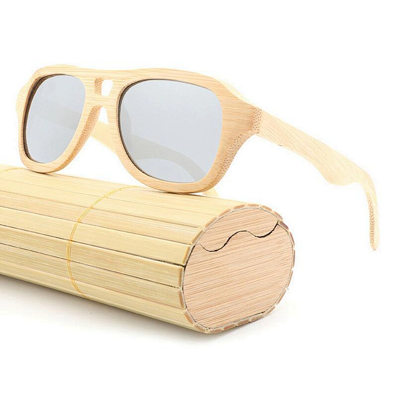 China handmade bamboo sun glasses with polarized lens sunglasses custom manufacture