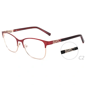 wholesale high quality ready stock prescription glasses metal optical frames