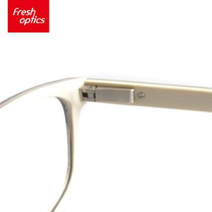 FB3907 Germany Style Acetate Optical Frames With Double Color Design