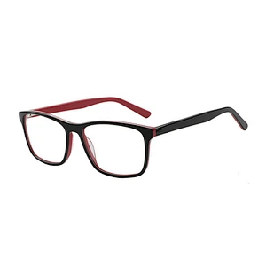 LG075 Wholesale Wood Grain Design Acetate Eyewear Frames For Unisex Ready goods