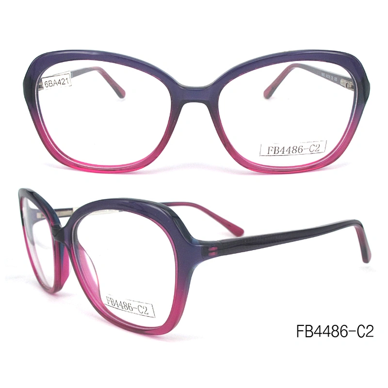 FB4286 acetate material optic eyeglasses frame western style reading glasses