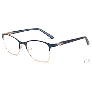 ready stock fashion pink metal optical frames eyeglasses