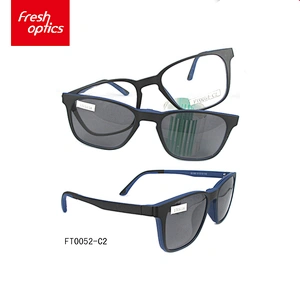 FT0052 Wholesale Unisex Design Ultem Sunglasses Clip On