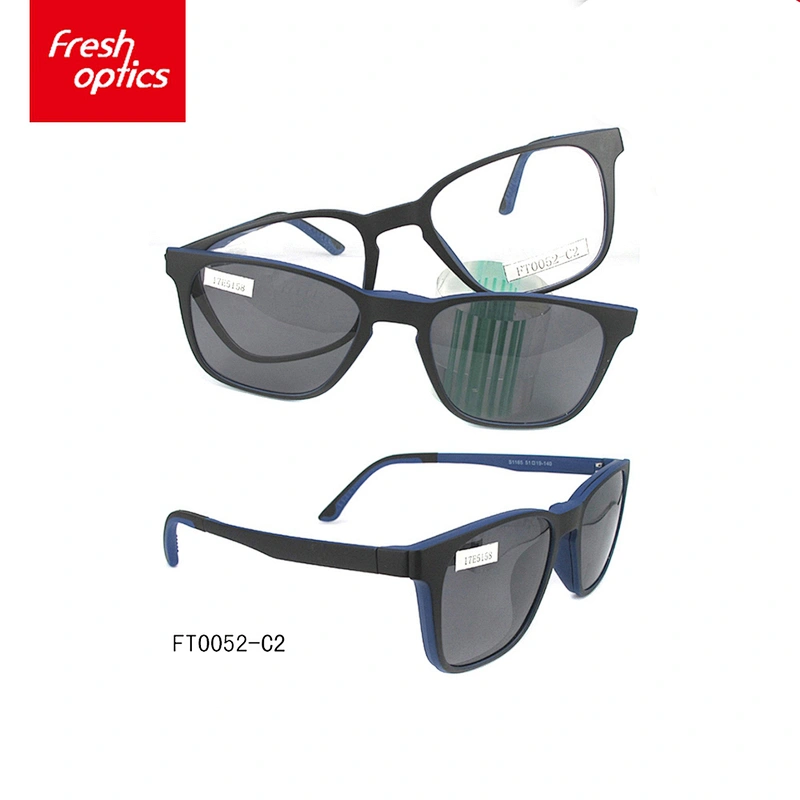 FT0052 Wholesale Unisex Design Ultem Sunglasses Clip On