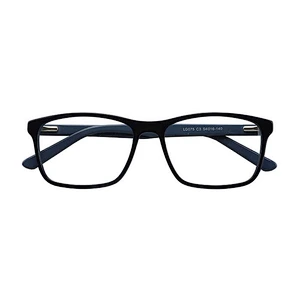LG075 Wholesale Wood Grain Design Acetate Eyewear Frames For Unisex Ready goods