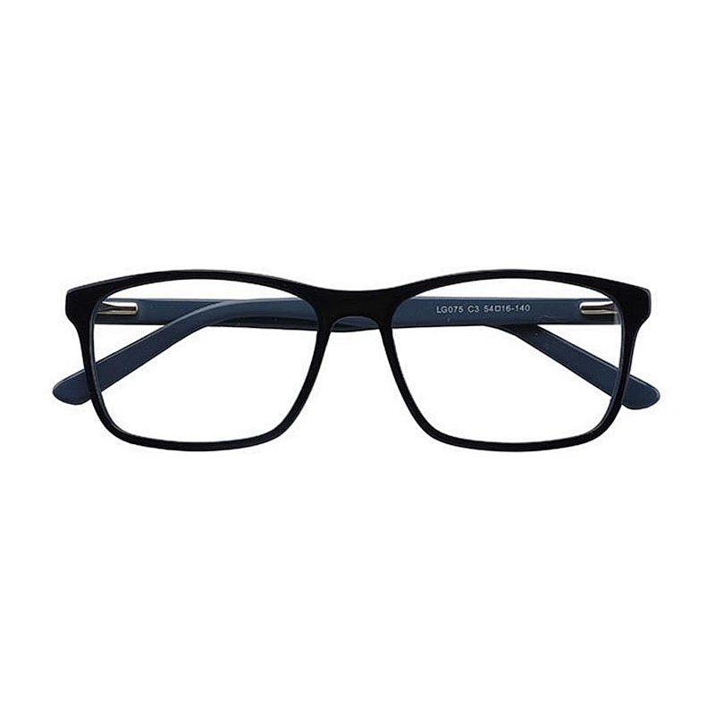 LG075 Wholesale Wood Grain Design Acetate Eyewear Frames For Unisex Ready goods