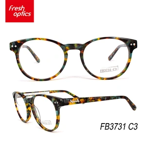Popular trendy eyeglass frame italy designer, optical glasses with logo