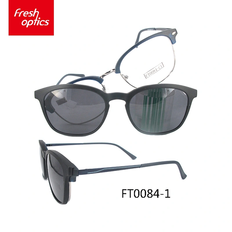 FT0084 Anti-Glare polarized bifocal clip on sunglasses for sale