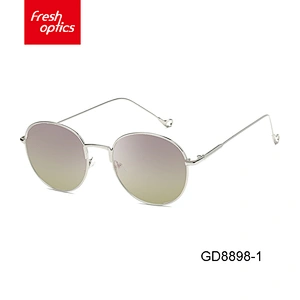 GD8898 High quality custom magnetic round sunglasses
