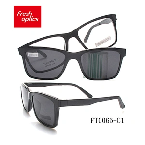 FT0065 High Quality Clip On Sunglasses For Women Fashion