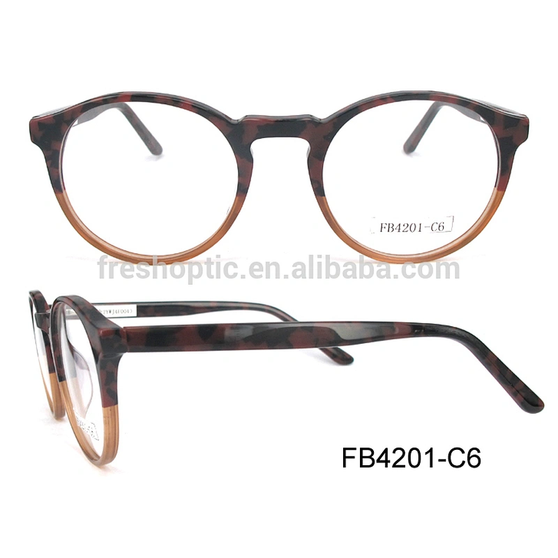 FB4201 designer prescription eyeglasses frames classic acetate eyeglass frames