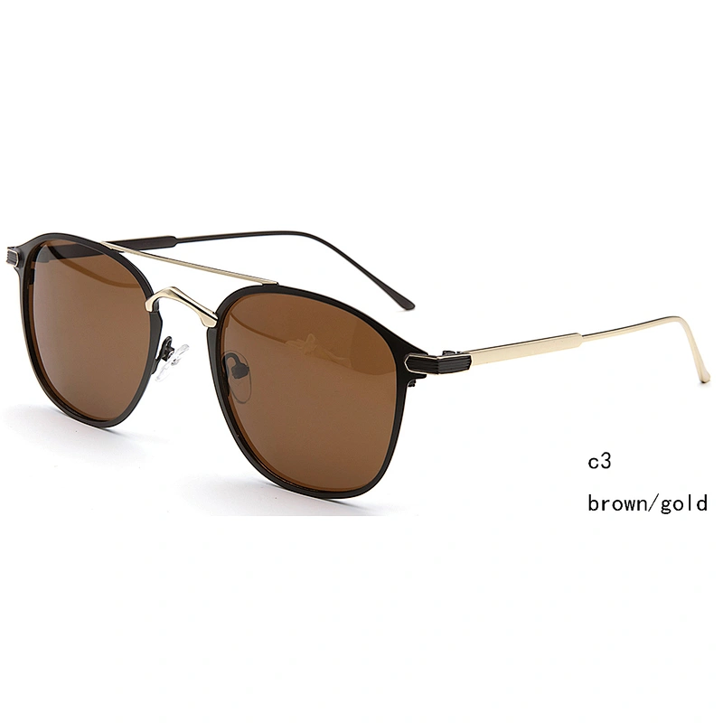 Most popular fancy metal designer polarized sunglasses for men