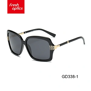 GD338 Fashionable plastic china sunglass manufacturers round sun glasses