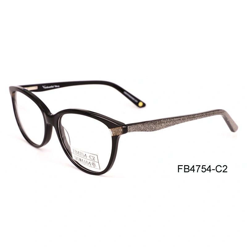 FB4754 Newest stocks optical frame low price with low moq acetate frame